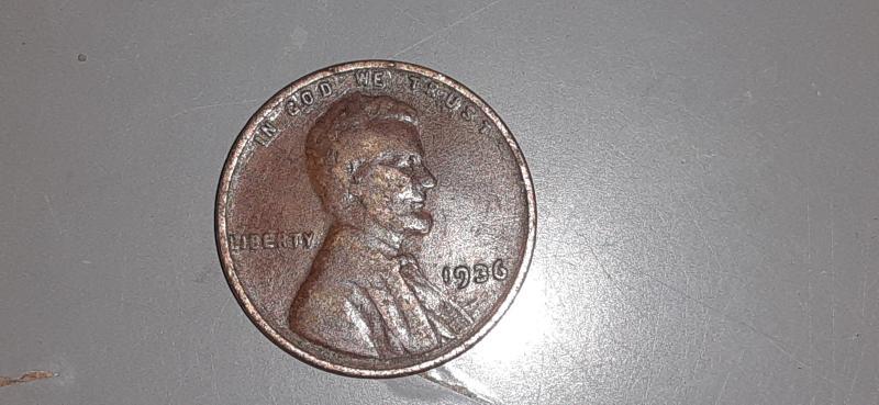 1936 wheat penny no mint mark