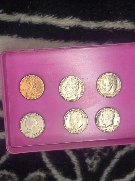 Penny nickle dime quarter half dollar and dollar…