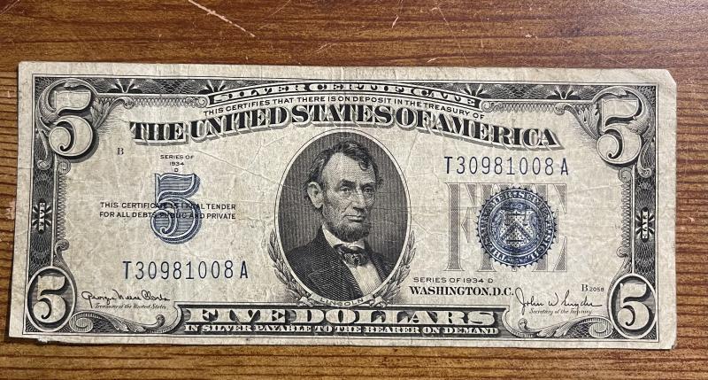 Found these silver certificate items in my great&hellip;