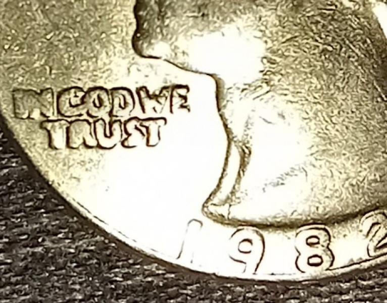 Double (triple?) die error 1982 D Quarter