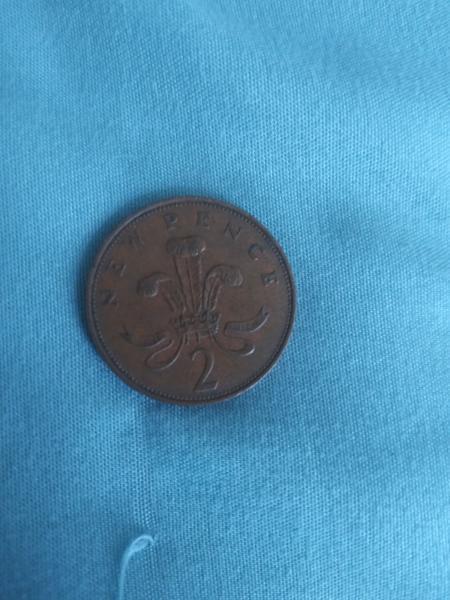 Rare 2 New pence 1971 and 10 New pence 1976
