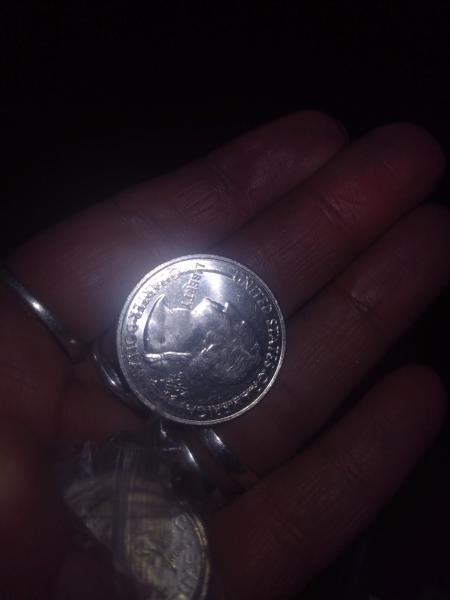 Alabama quarter with circle all the way around…
