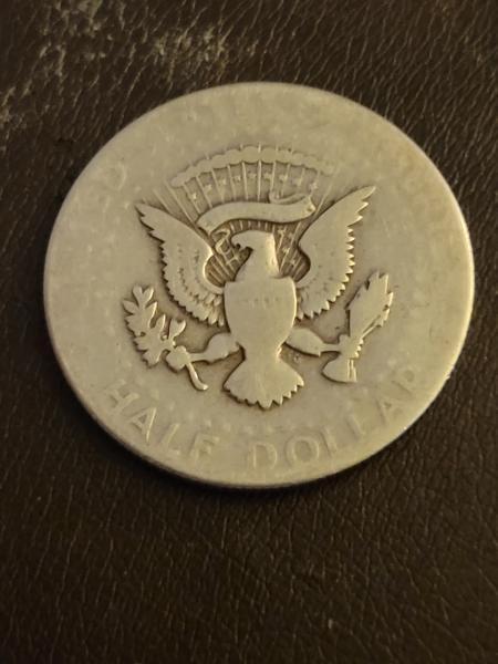 1968 Kennedy Half Dollar error coin