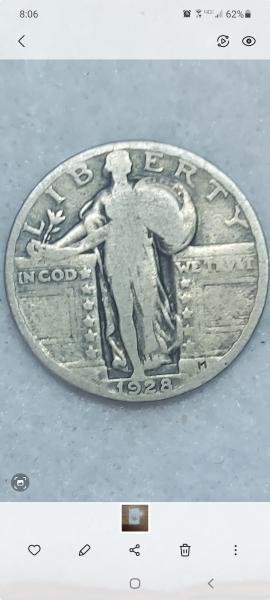 1928 Standing Liberty Quarter - I was wondering&hellip;