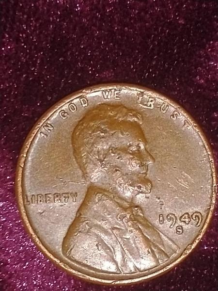 1949s Lincoln cent the first t in trust…