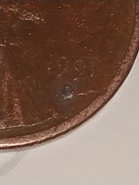 1991 Lincoln cent mint d over d