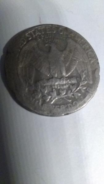 1987 quarter Not a perfect circle Press error