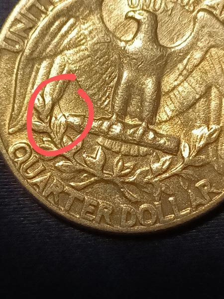 1967 quarter with a extra line on the&hellip;