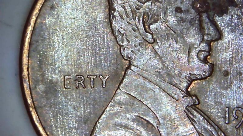 1994 Lincoln penny missing LIB in liberty and&hellip;