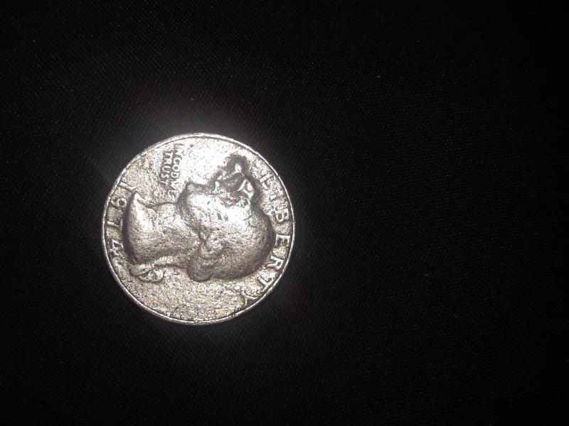 The 1974 George Washington quarter with an error…