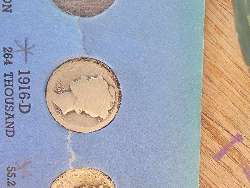 1916-d mercury head dime