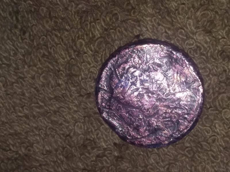 Lincoln cent .daaged .has1943 stamped on i,t obversr…