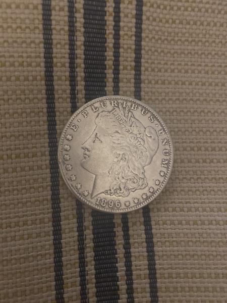 1896-S Silver Dollar