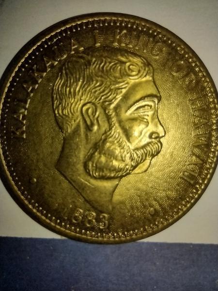 1883 Hawaii dala.