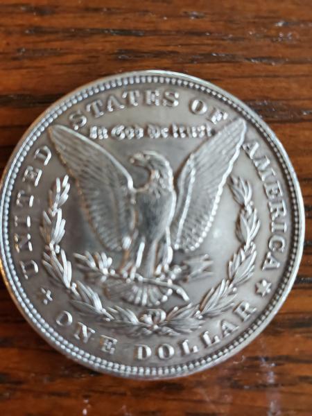 1889 Morgan One Dollar coin