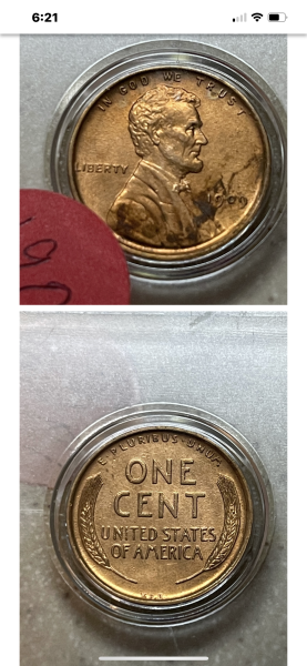 1909 VDB penny, found from a recent relatives&hellip;