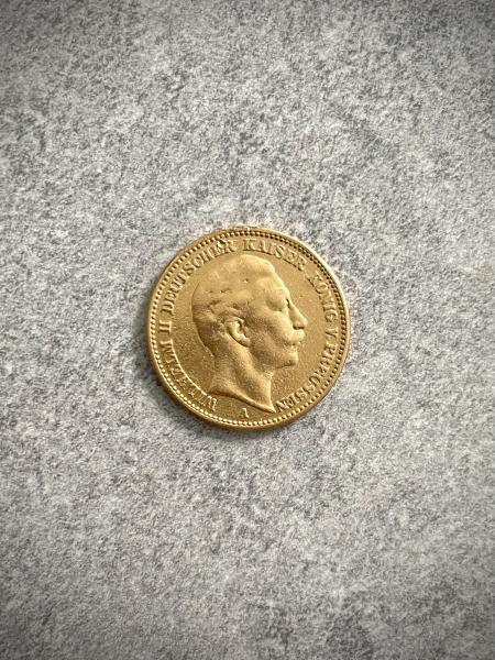 1889 20 mark gold Kaiser coin