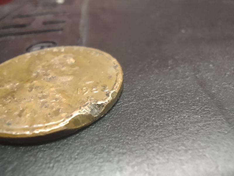 1982 D penny some errores and possible double…
