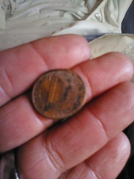 Penny no year on it found in change