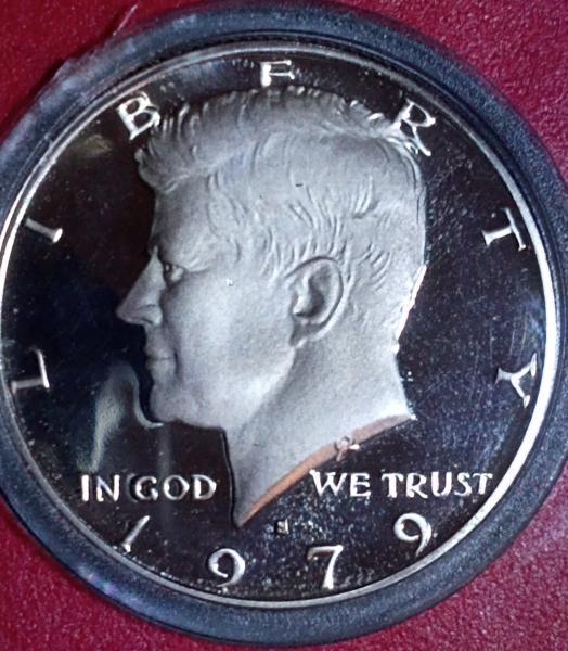 Proof 1979 S Type 1 JFK Half Dollar&hellip;