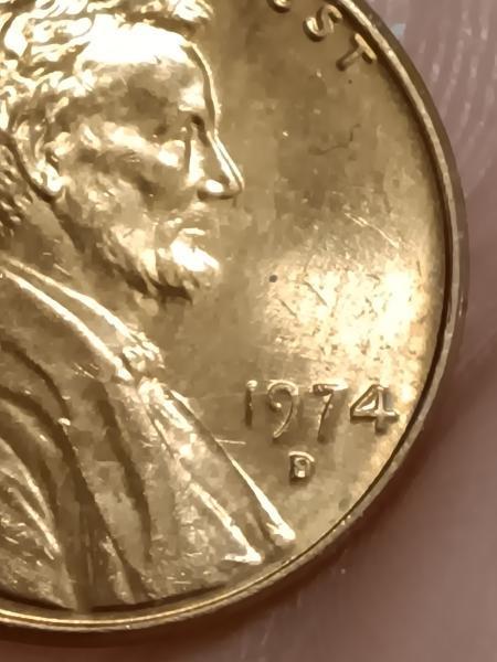 1974 penny strong doubling in word liberty and…