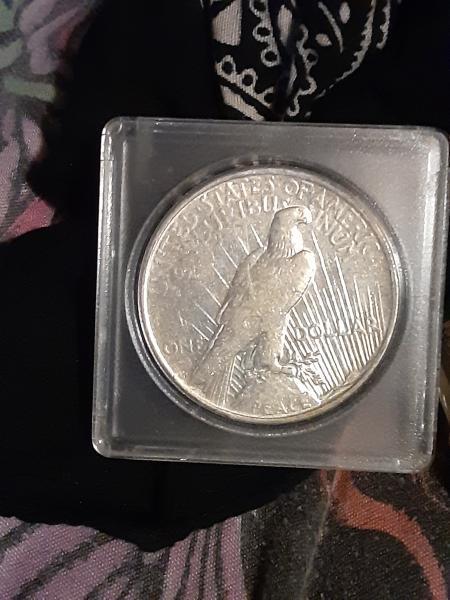 1927 D Peace Dollar not to sure about&hellip;