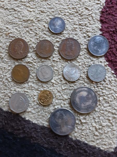 Grandma's coins... just curious.