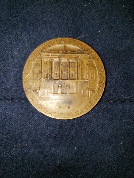 1934 commerative (?) FDR coin. Philadelphia PA