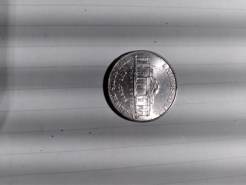 Jefferson nickel 2018 with some planchet or striking error and&hellip;