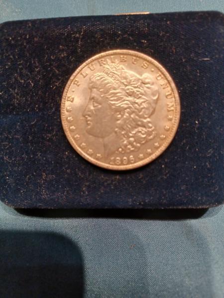 1896 s Morgan dollar