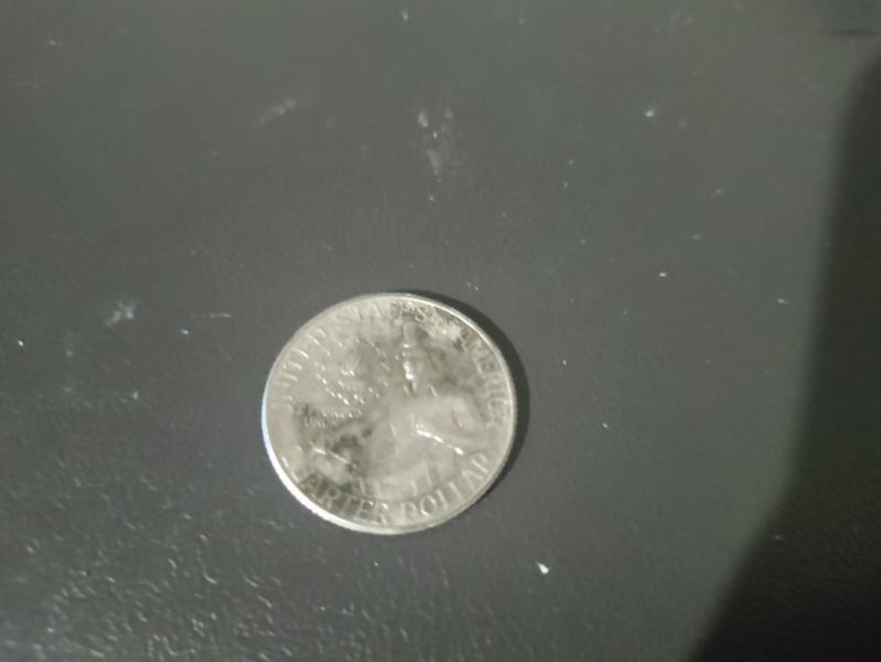 Bicentennial quarter. Unsure if damaged during mint or…