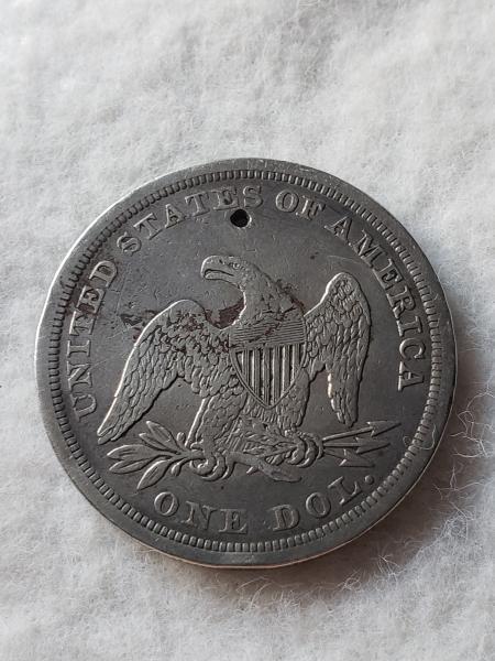 1842 seated liberty. I'm not sure if this coin is&hellip;