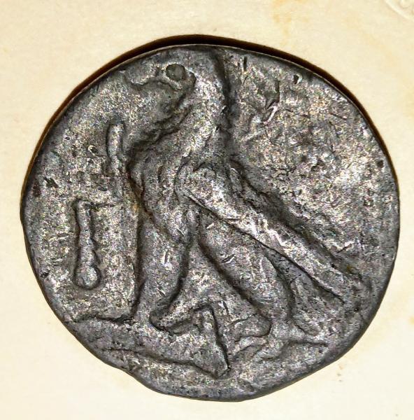 Phoenician shekel of Tyre, or Tetradrachma, ancient silver&hellip;