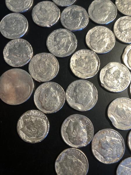 1960s to 2000s Roosevelt dimes qty 60 and…