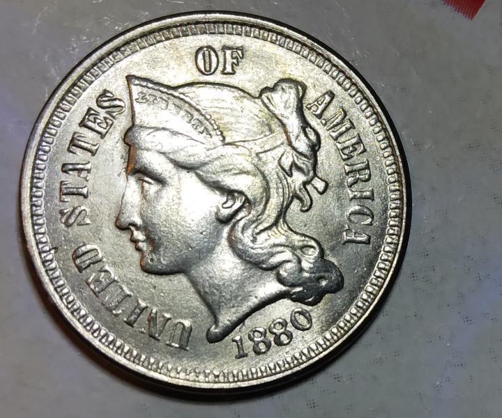 1880 3 cent nickel any idea what the&hellip;