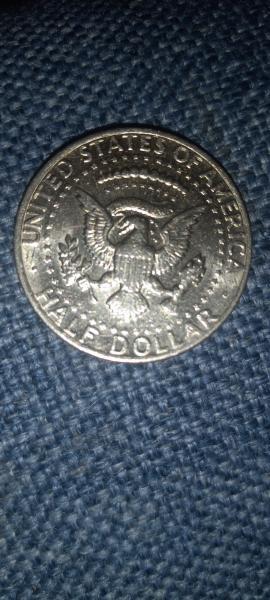 1974 Kennedy half dollar with no mint mark&hellip;