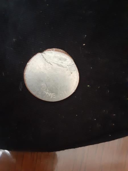 It is a dime I believe rolled out…