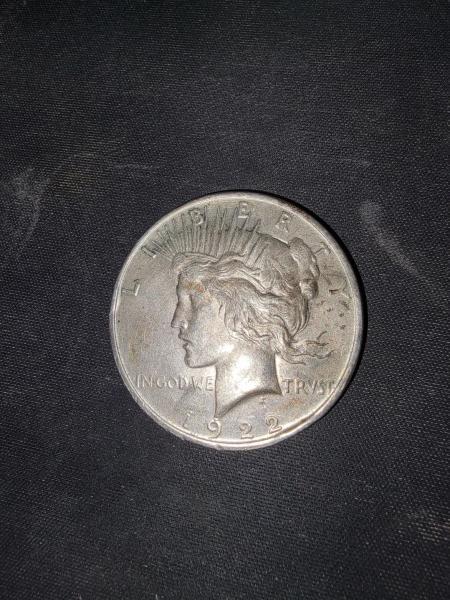 1922 peace coin