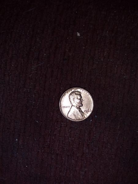 1964 D penny