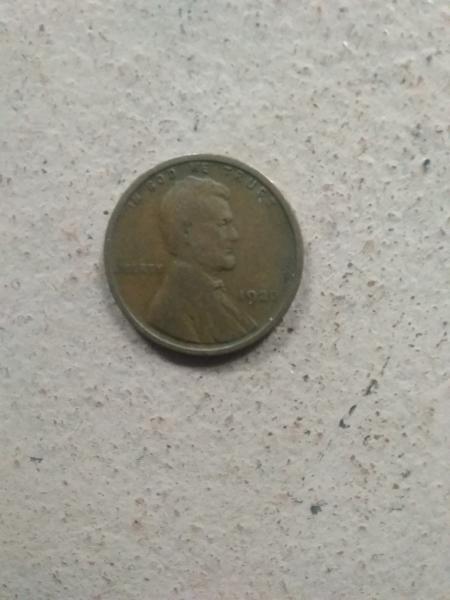 Misprinted wheat penny. Reverse is missing the "A"…