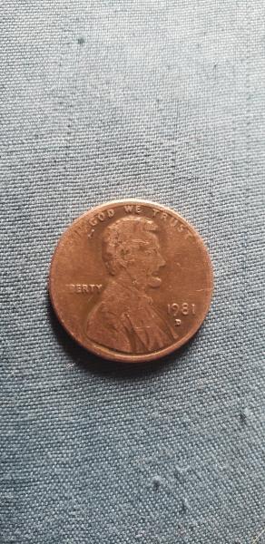 1981 Lincoln cent. The front looks as if…