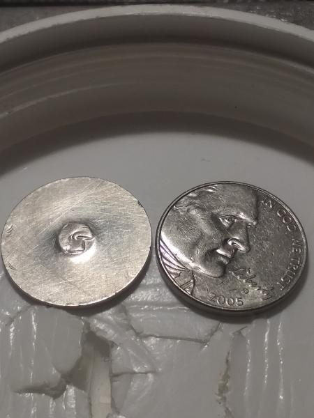 The nickel has the middle image only, which…