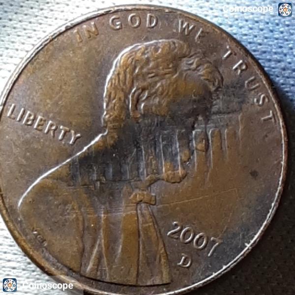 a 2007d penny looks to me it's been&hellip;