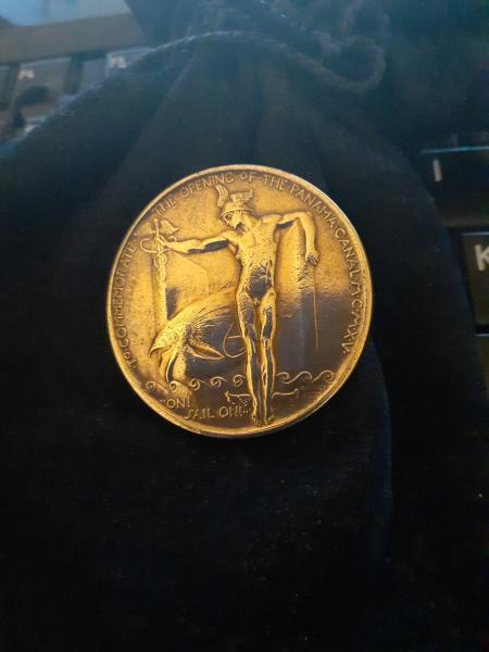 Brass?? Panama Pacific Exhibition San Francisco CA 1915