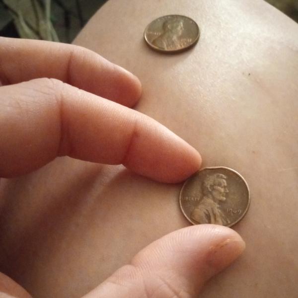 1969-S Lincoln penny with a cudd. I've read&hellip;