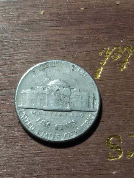 1971 D multiple errors nickel