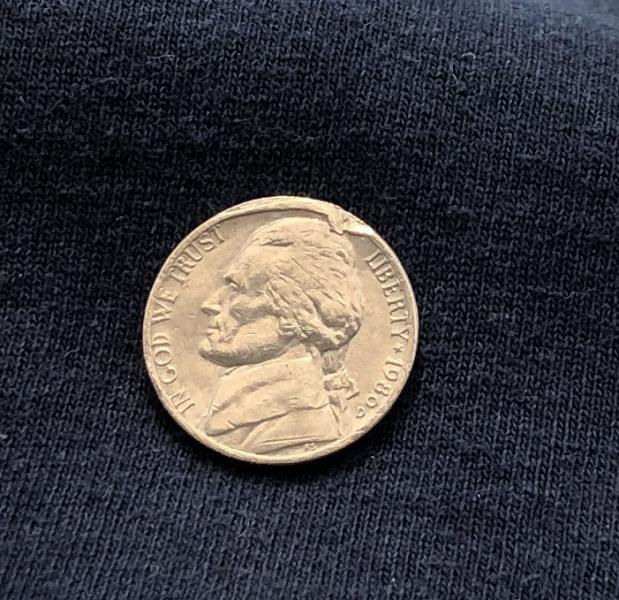 i found this jefferson 1980 nickel in a coin roll&hellip;