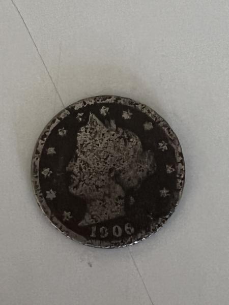 1906 “V” coin