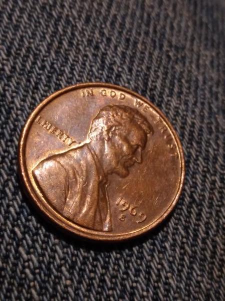 The 1995 penny has D or O on shoulder and&hellip;