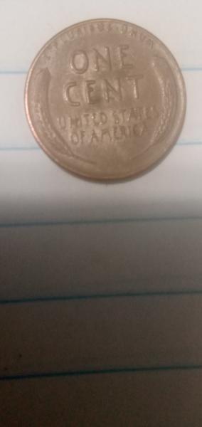 1958 double Die Obverse Penny error
